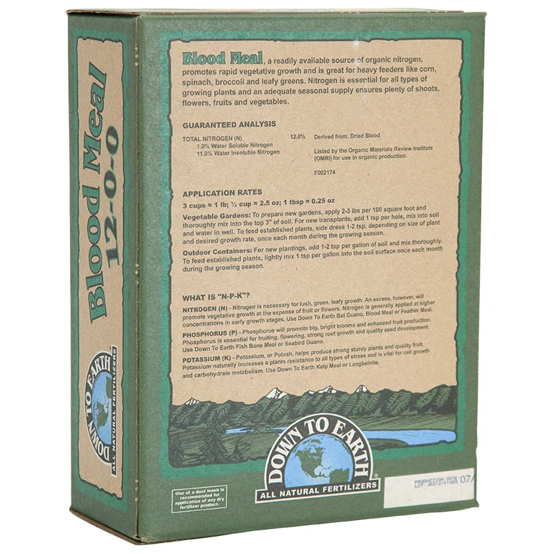 Blood Meal 12-0-0 (5 Lb Box) 4 Blood Meal 12-0-0 (5 Lb Box) - Billede 2
