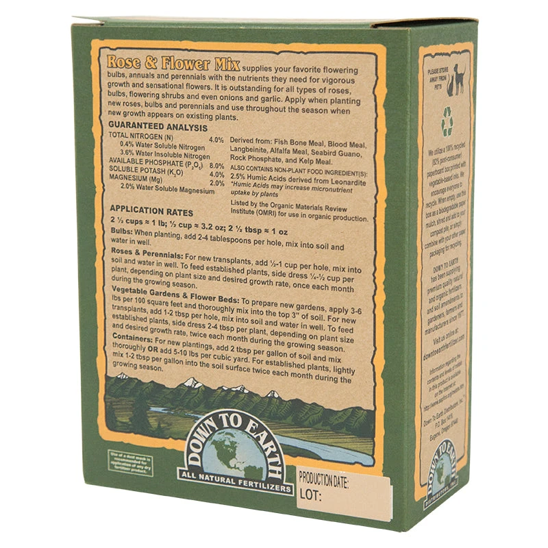Rose, Flower & Bulb Mix 4-8-4 (1 Lb Box) 4 Rose, Flower & Bulb Mix 4-8-4 (1 Lb Box) - Billede 2