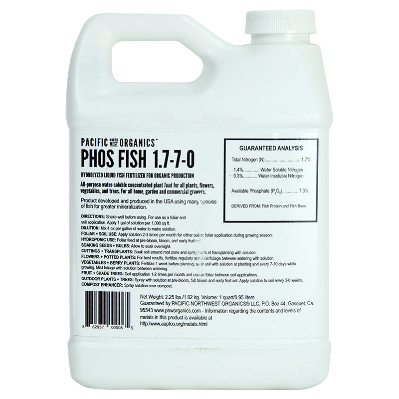 Phos Fish 1.7-7-0 (Quart) 4 Phos Fish 1.7-7-0 (Quart) - Billede 2