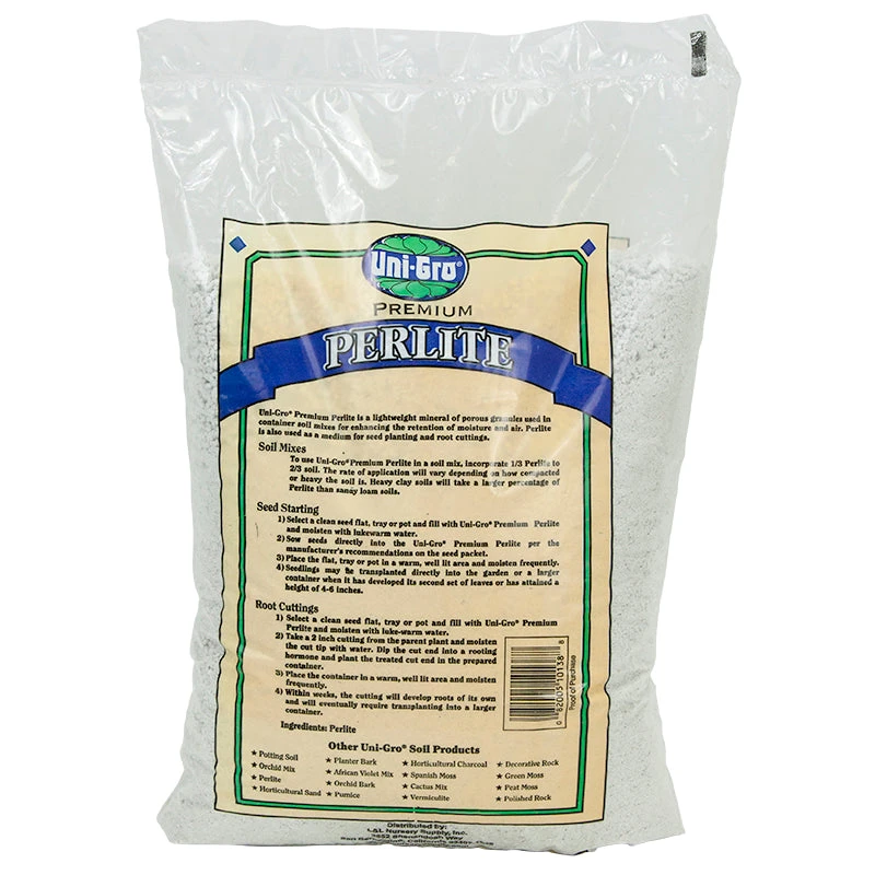 Unigro Perlite (12 Qt) 4 Unigro Perlite (12 Qt) - Billede 2