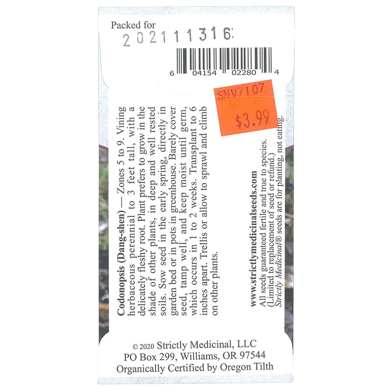 Strictly Medicinal Organic Dang-shen Pilosula 4 Strictly Medicinal Organic Dang-shen Pilosula - Billede 2