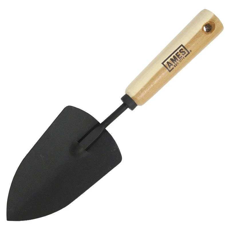 Ames Hand Trowel With Wood Handle 3 Ames Hand Trowel With Wood Handle