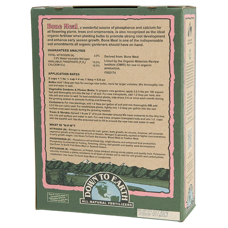 Bone Meal 3-15-0 (5 Lb Box) 4 Bone Meal 3-15-0 (5 Lb Box) - Billede 2