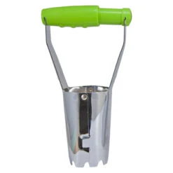 Chrome Hand Bulb Planter -Felco Butik gb012 web green