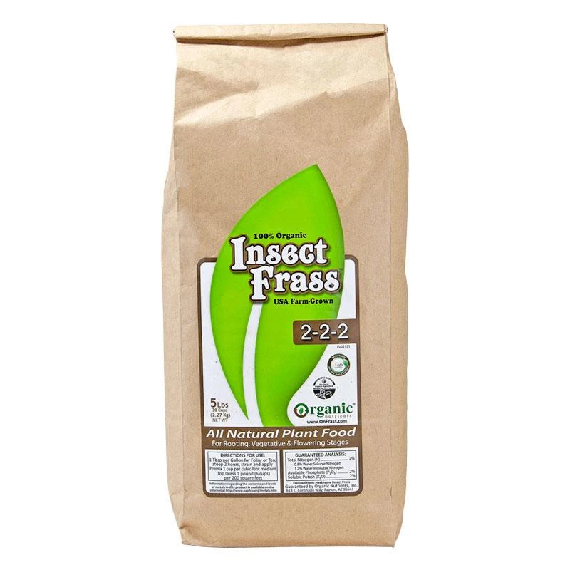 Insect Frass 2-2-2 (5 Lb) 3 Insect Frass 2-2-2 (5 Lb)