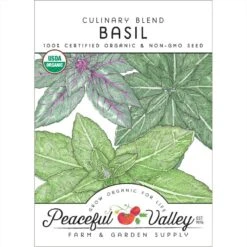 Organic Basil, Culinary Blend (pack)