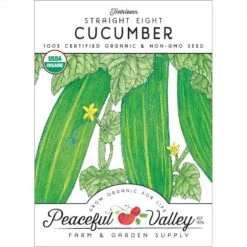 Straight Eight Cucumber Seeds (Organic)
