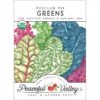 Mesclun Mix Greens Seeds (Organic) -Felco Butik organic greens mesclun mix