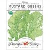 Mustard Southern Giant Curled Greens Seeds (Organic) -Felco Butik organic greens mustard southern giant curled