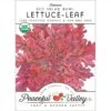 Red Salad Bowl Lettuce Seeds (Organic) -Felco Butik organic lettuce red salad bowl