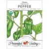 Padron Pepper Seeds (Organic) -Felco Butik organic pepper padron