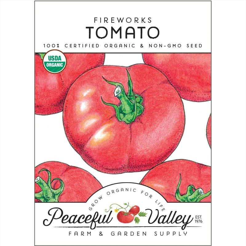 Fireworks Tomato Seeds (Organic) 3 Fireworks Tomato Seeds (Organic)