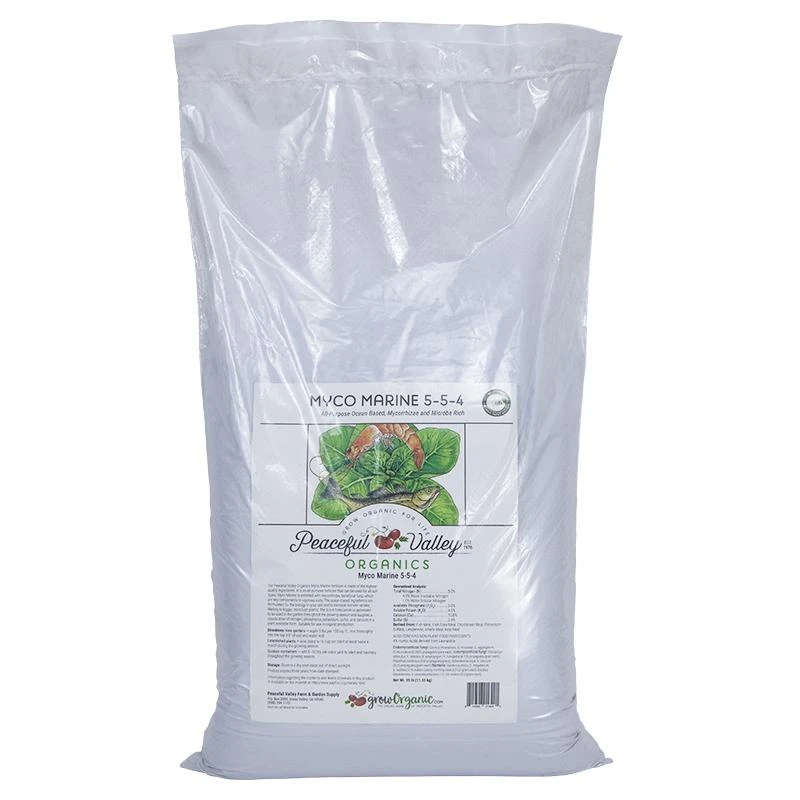 Peaceful Valley Organics Myco Marine 5-5-4 (25 Lb) 3 Peaceful Valley Organics Myco Marine 5-5-4 (25 Lb)