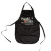Peaceful Valley's Organic Black Cotton Apron -Felco Butik peaceful valley s organic black cotton apron