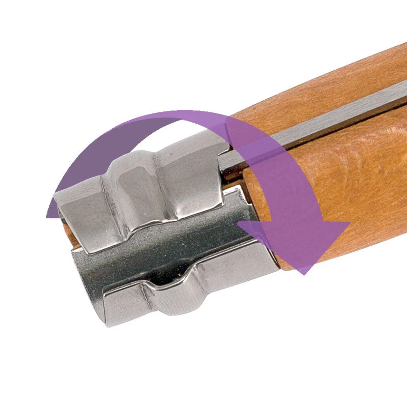 Opinel Folding Knife Carbon Steel No. 9 6 Opinel Folding Knife Carbon Steel No. 9 - Billede 4