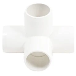 PVC Snap Fitting - 4 Way (1/2")