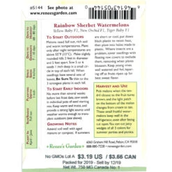 Renee's Garden Watermelon Trio Rainbow Sherbet -Felco Butik snv4108 web back