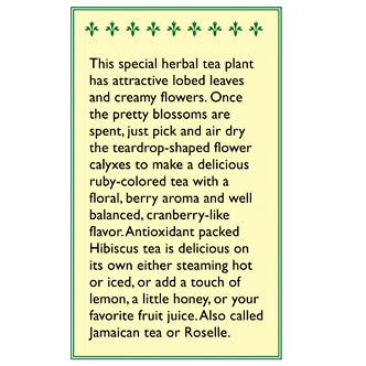 Renee's Garden Hibiscus Zinger Herbal Tea 4 Renee's Garden Hibiscus Zinger Herbal Tea - Billede 2