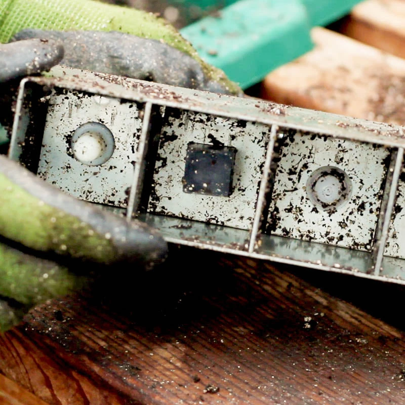 Ladbrooke Soil Blocker Insert Pins - 3/4" Cubic Pins (Set Of 4) 4 Ladbrooke Soil Blocker Insert Pins - 3/4" Cubic Pins (Set Of 4) - Billede 2